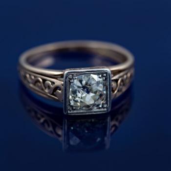 Ring - Gold, Brillant - 1900